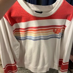 long sleeve cutter colorful tee! used size XL